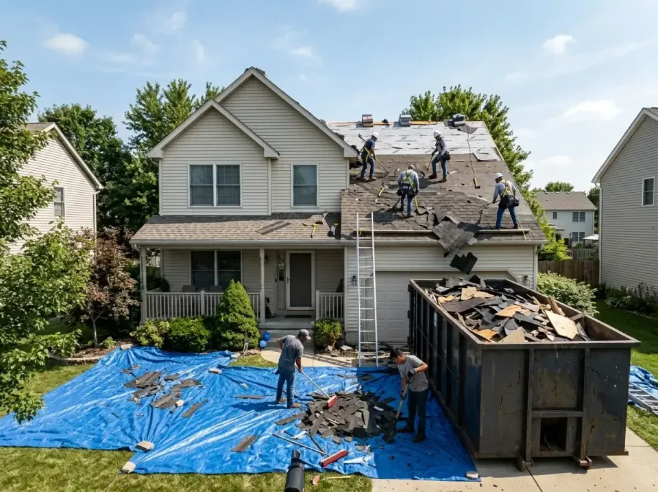 roof-replacement-debris-remova-004 — frequently asked questions, Cheapest Dumpster Rentals in Saks, AL